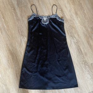 AQUA SLIP DRESS size xs